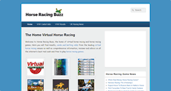Desktop Screenshot of horseracingbuzz.net