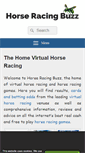 Mobile Screenshot of horseracingbuzz.net